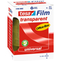 TESA CINTA TRANSPARENTE UNI 19mm x 66m 8-PACK 57406-00002-00